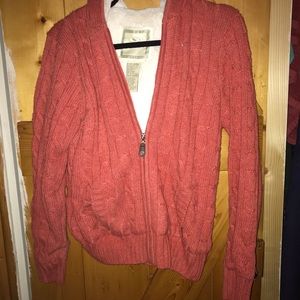 GreenTea Hooded Knit Sweater